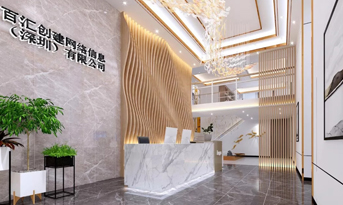 新中式辦公室裝修效果圖，精致化的企業(yè)人文